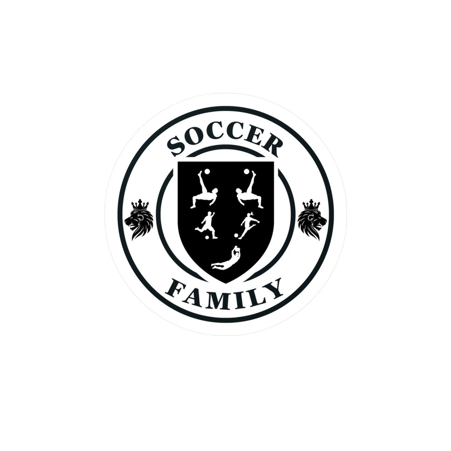 Kiss-Cut Vinyl Decals-Soccer