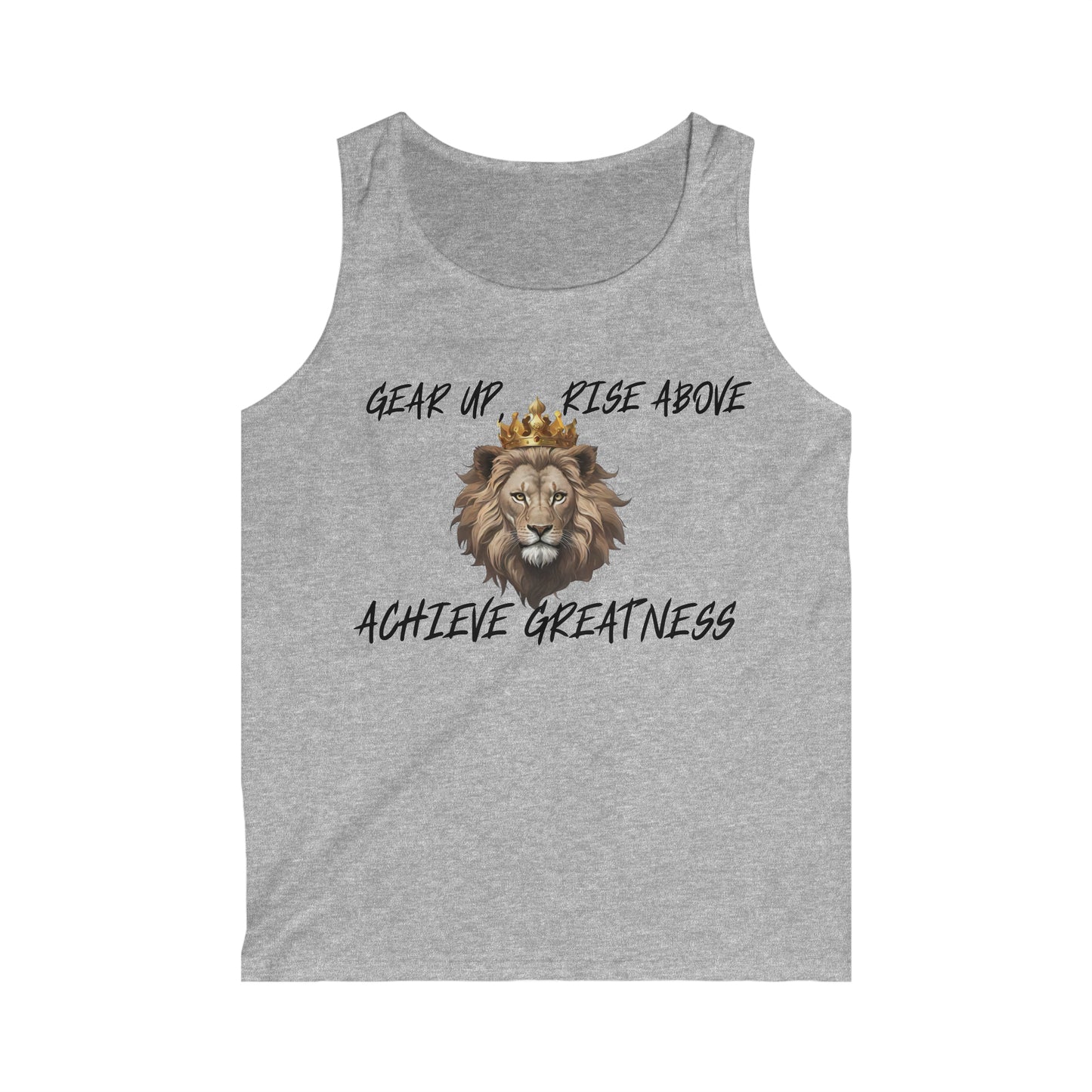CUSTOM Unisex Softstyle Tank Top-Lion