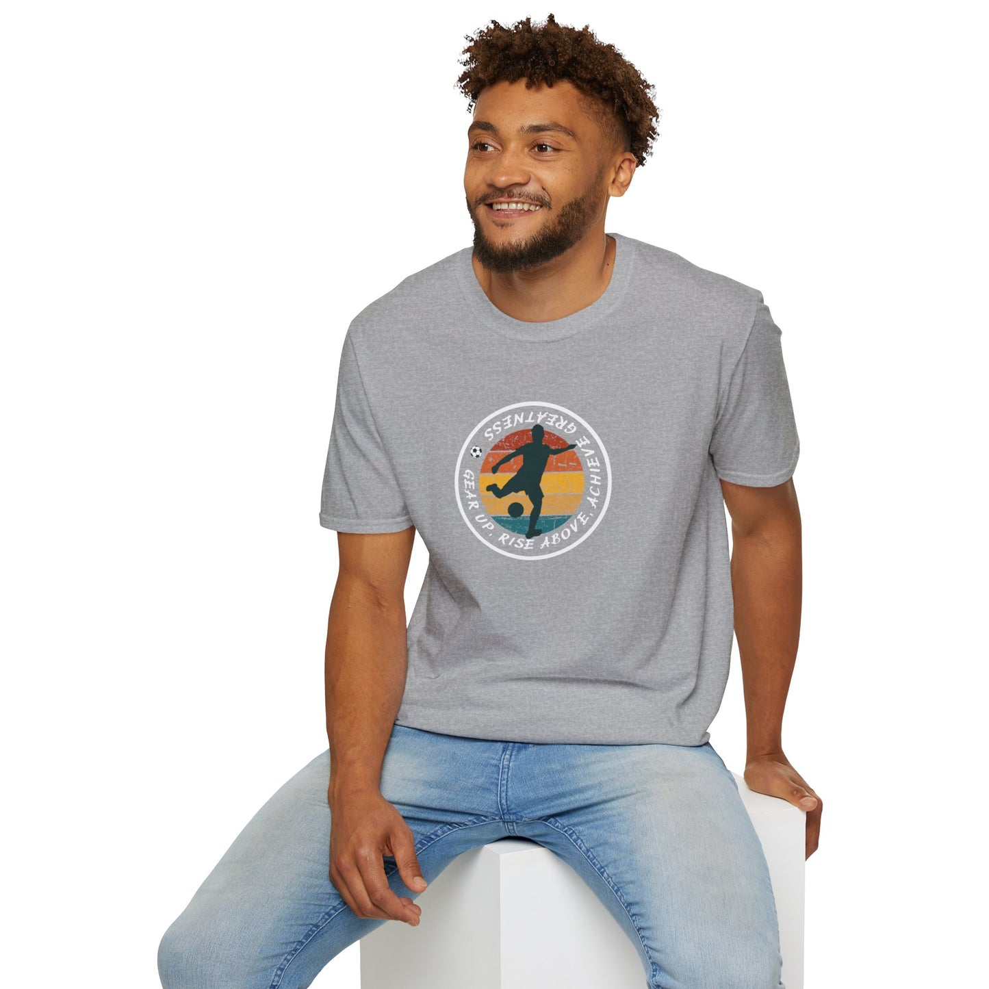 CUSTOM Unisex Softstyle T-Shirt - Soccer