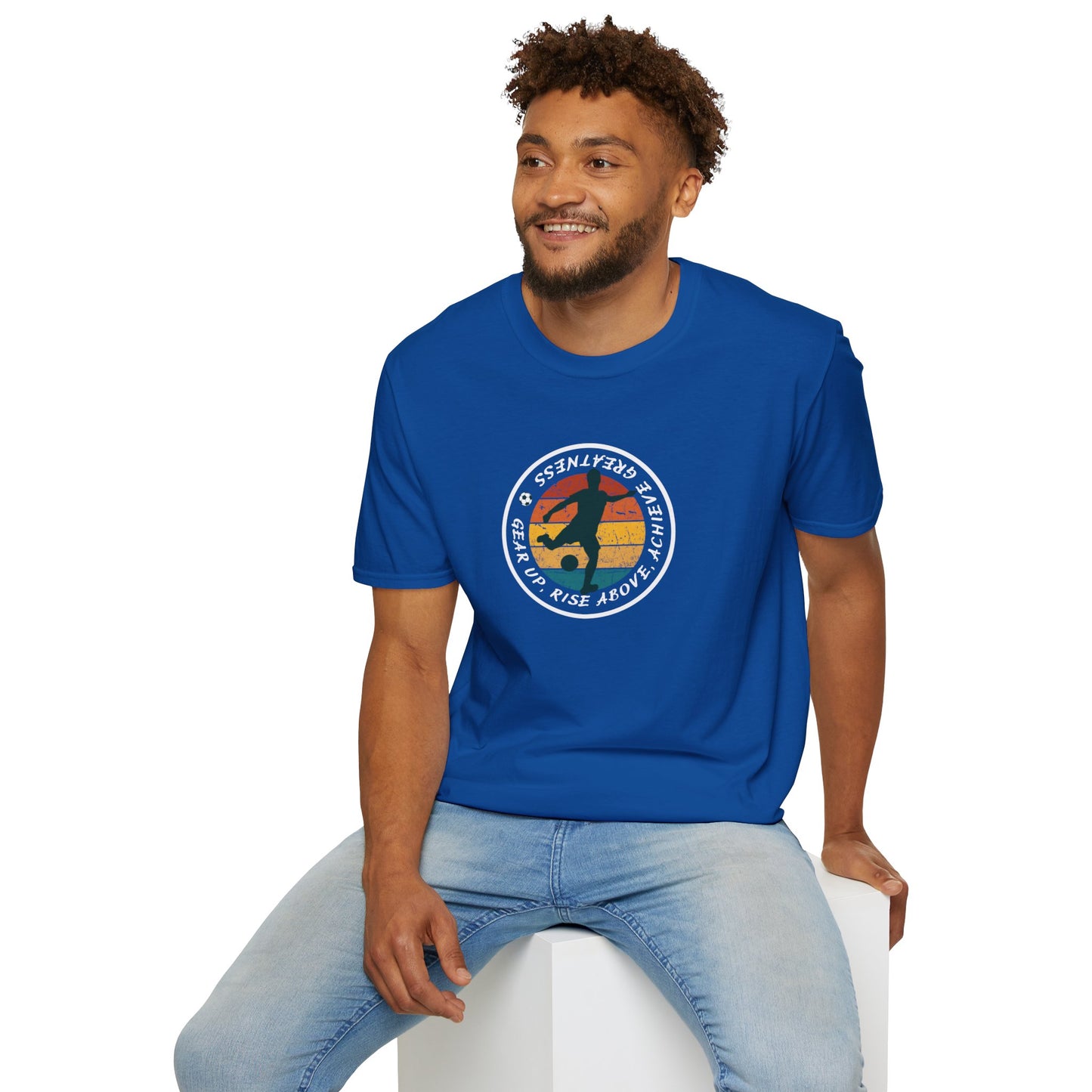 CUSTOM Unisex Softstyle T-Shirt - Soccer