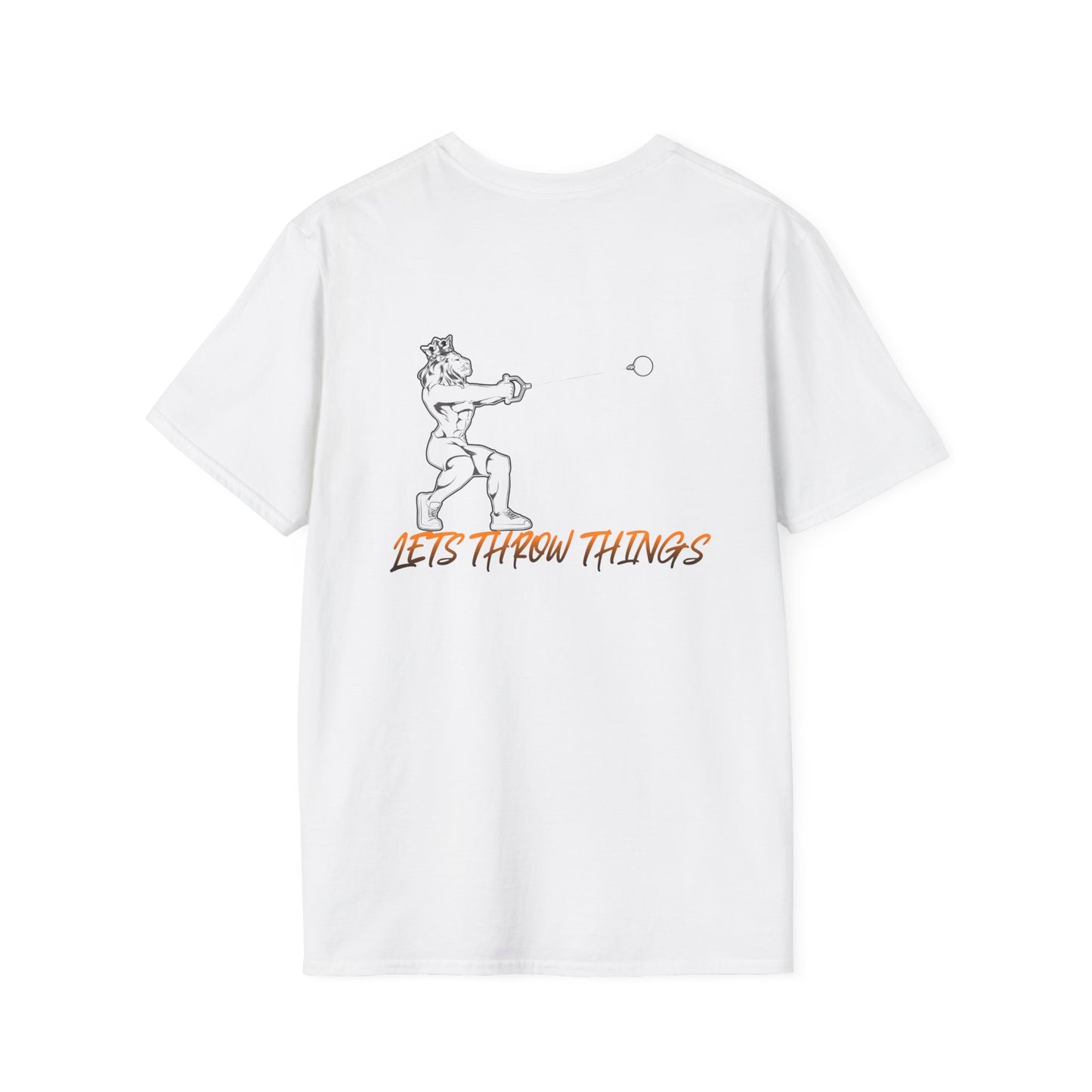 CUSTOM Unisex Softstyle T-Shirt -Throw Things