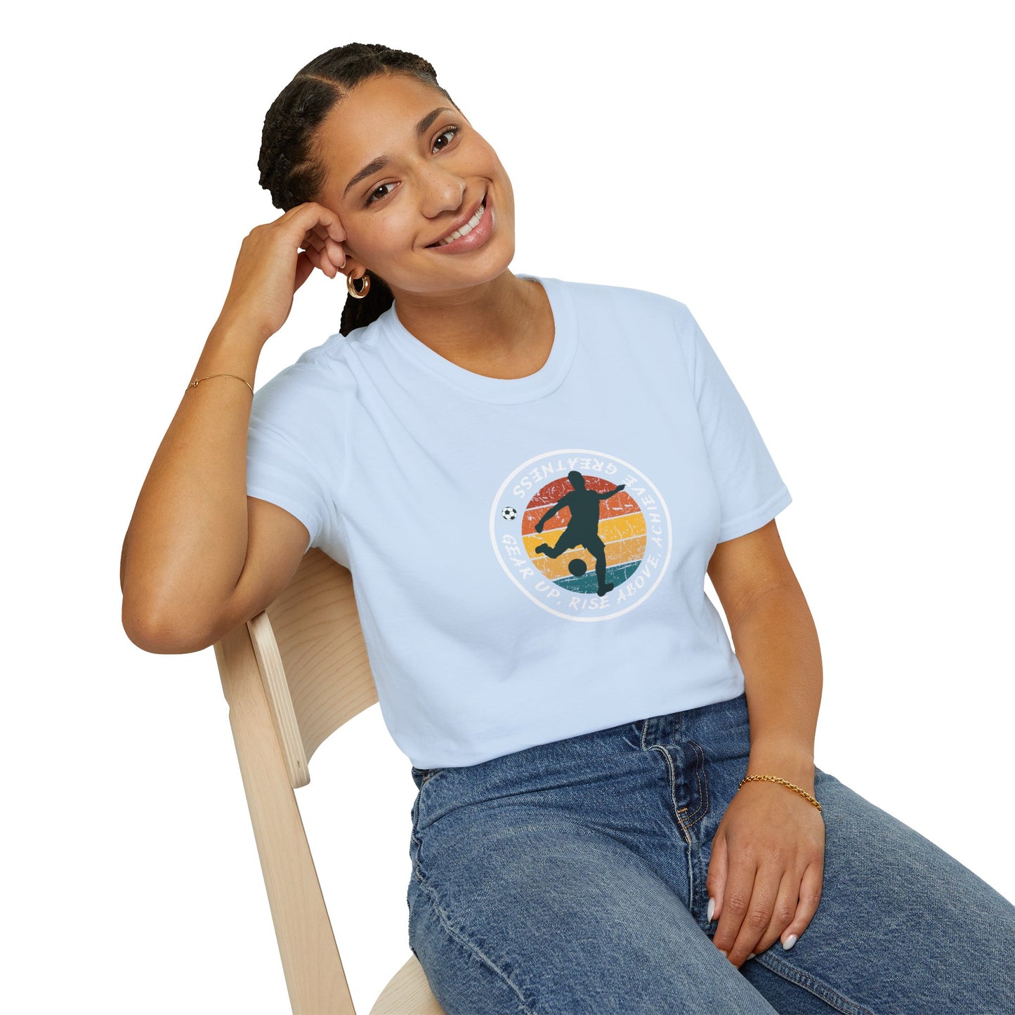CUSTOM Unisex Softstyle T-Shirt - Soccer