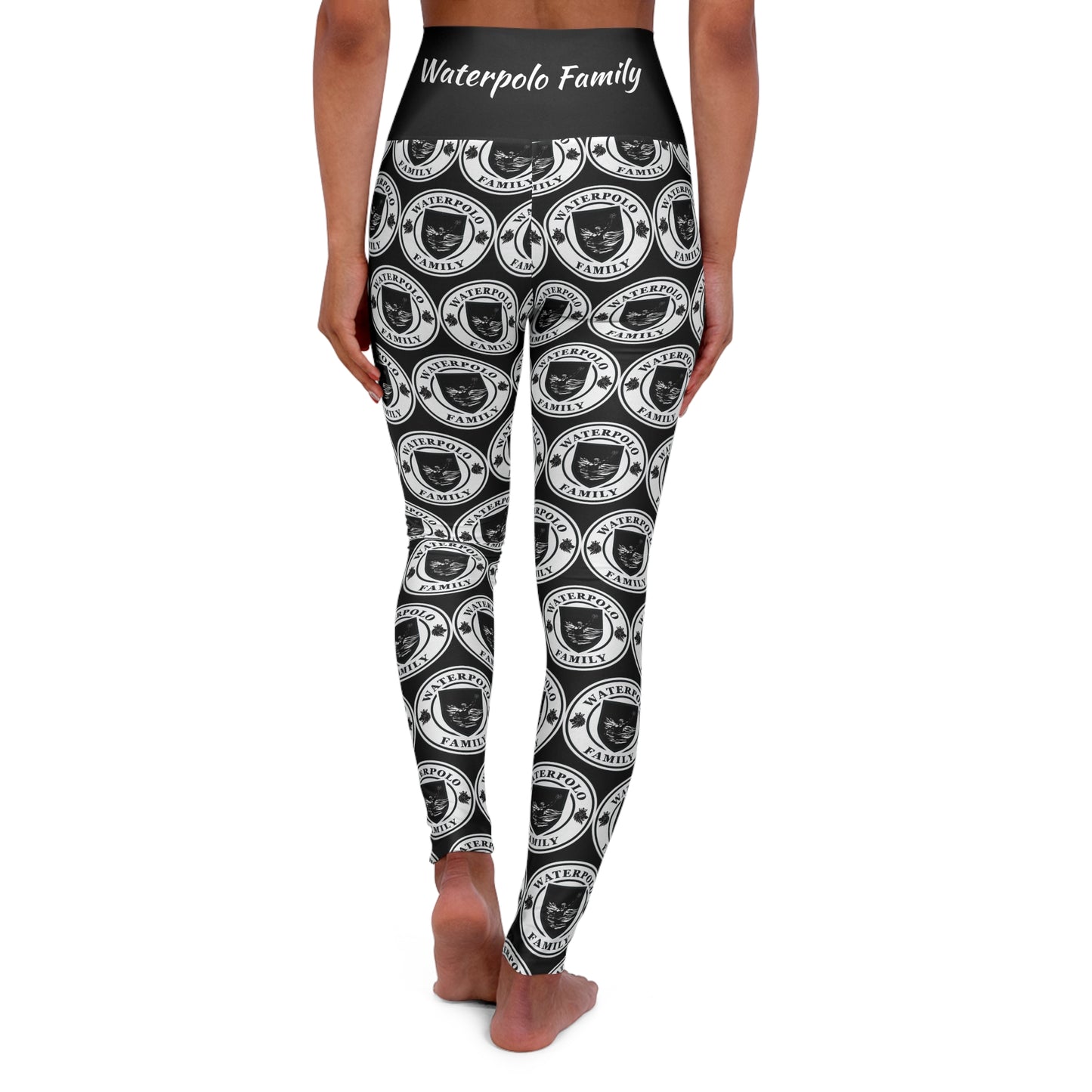 High Waisted Yoga Leggings (AOP)