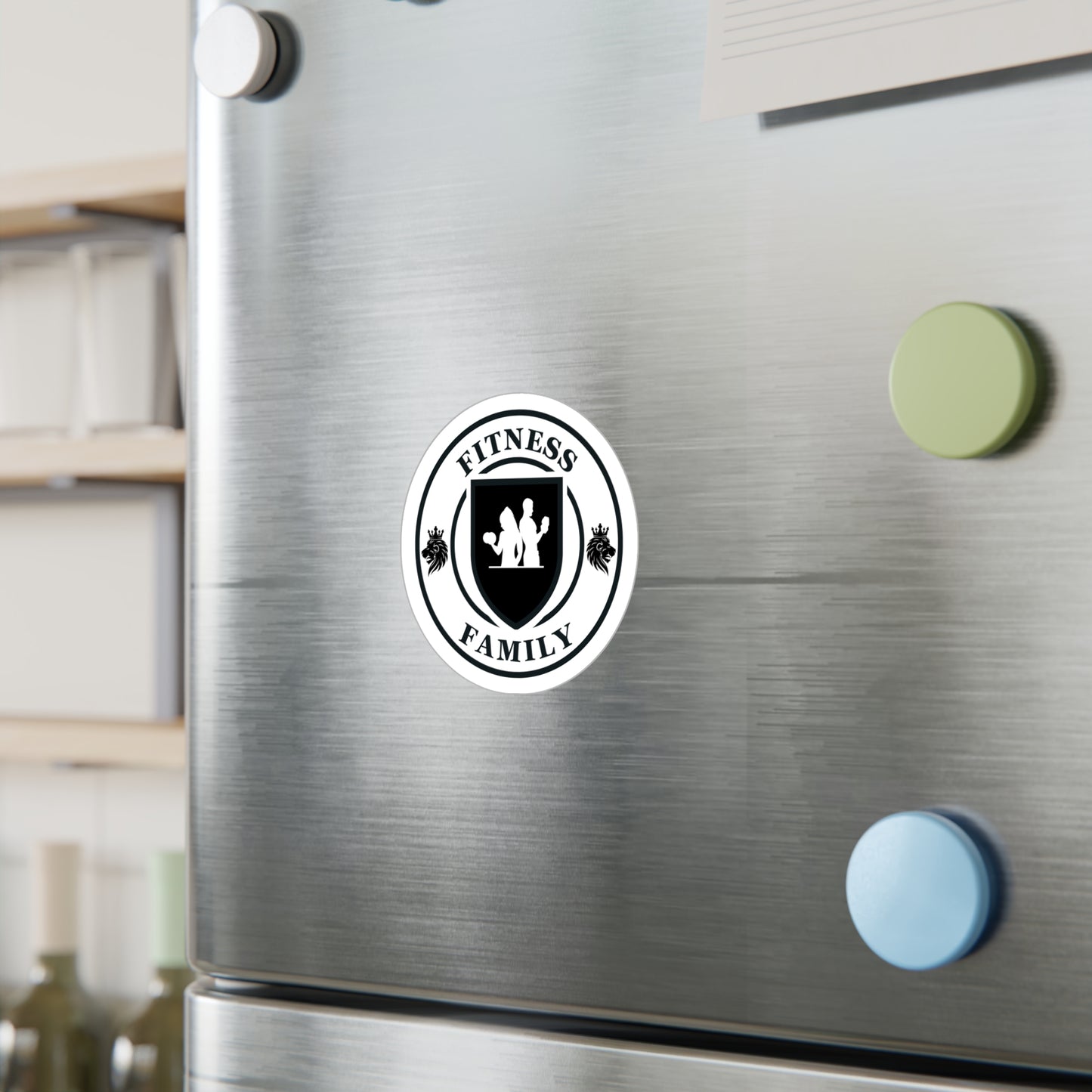 Kiss-Cut Vinyl Decals-Fitness