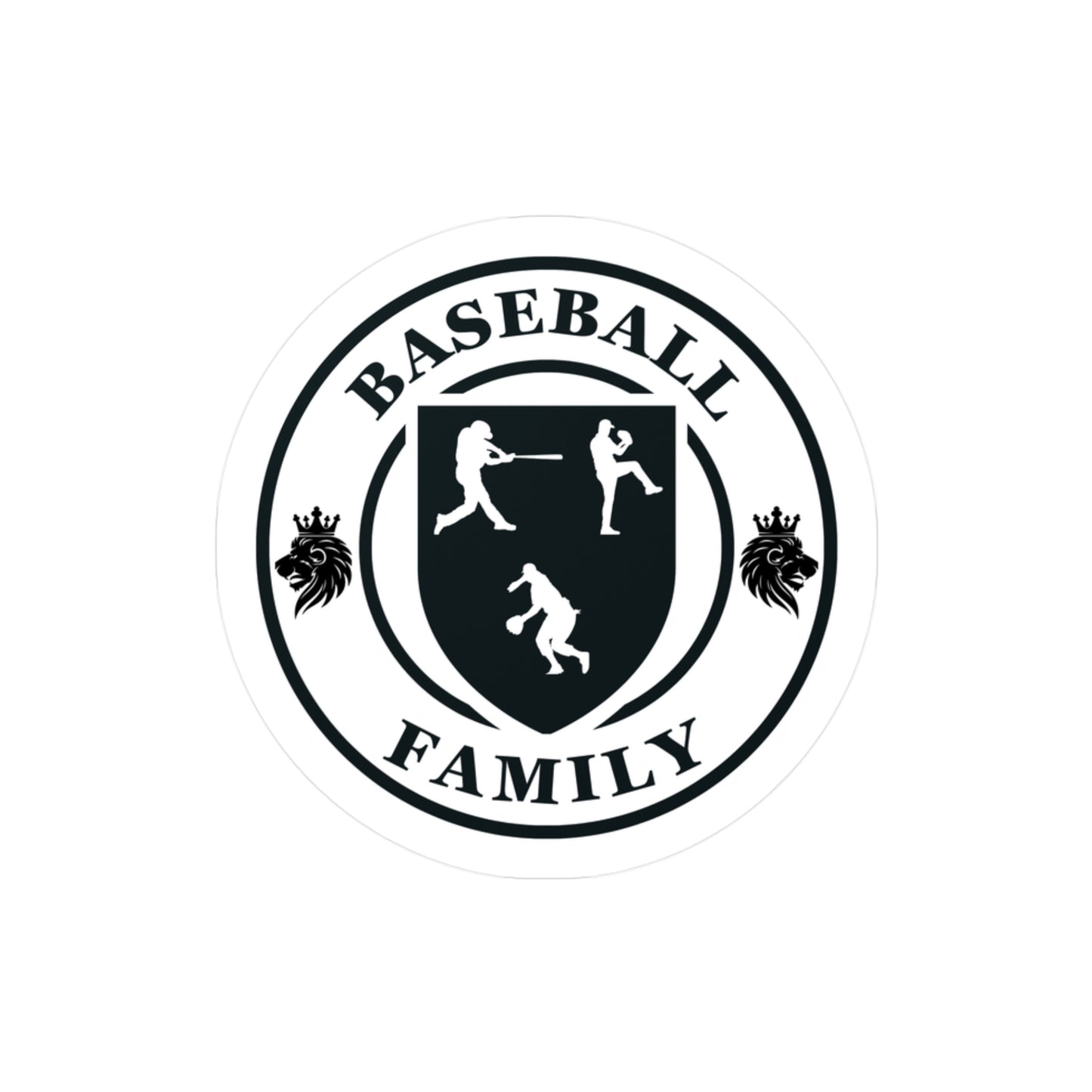Kiss-Cut Vinyl Decals-Baseball