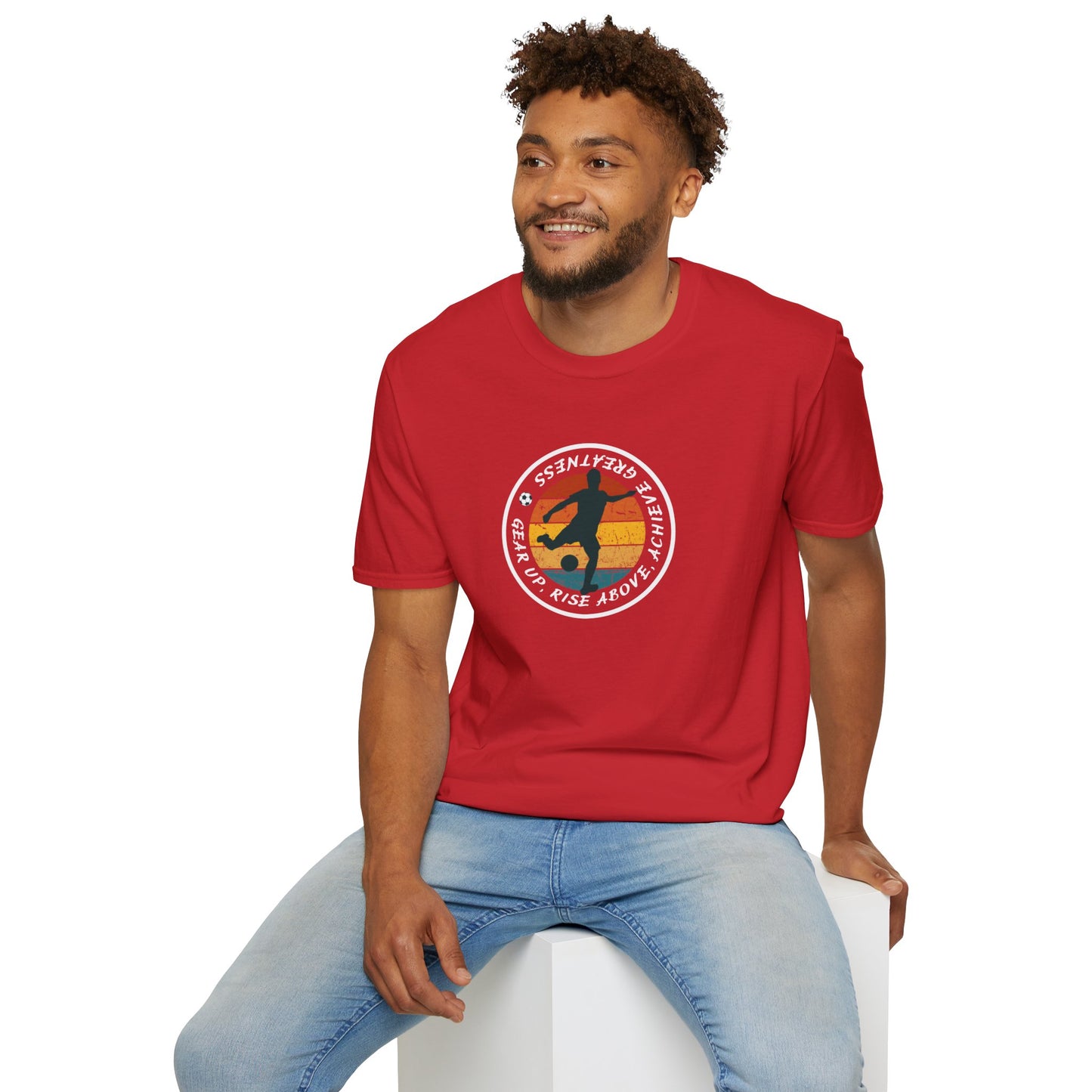 CUSTOM Unisex Softstyle T-Shirt - Soccer