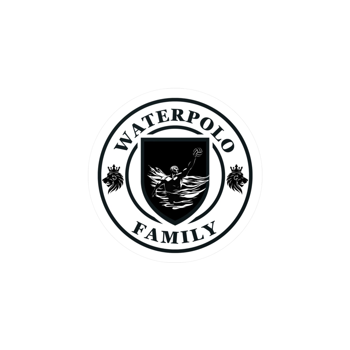 Kiss-Cut Vinyl Decals-Waterpolo