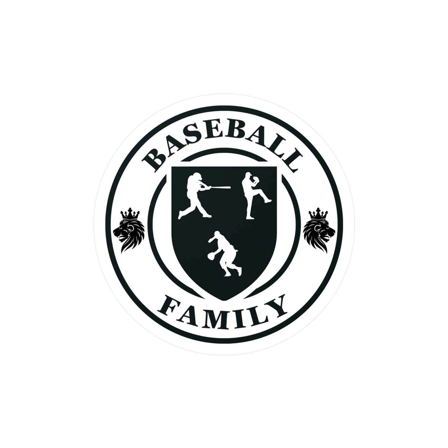 Kiss-Cut Vinyl Decals-Baseball