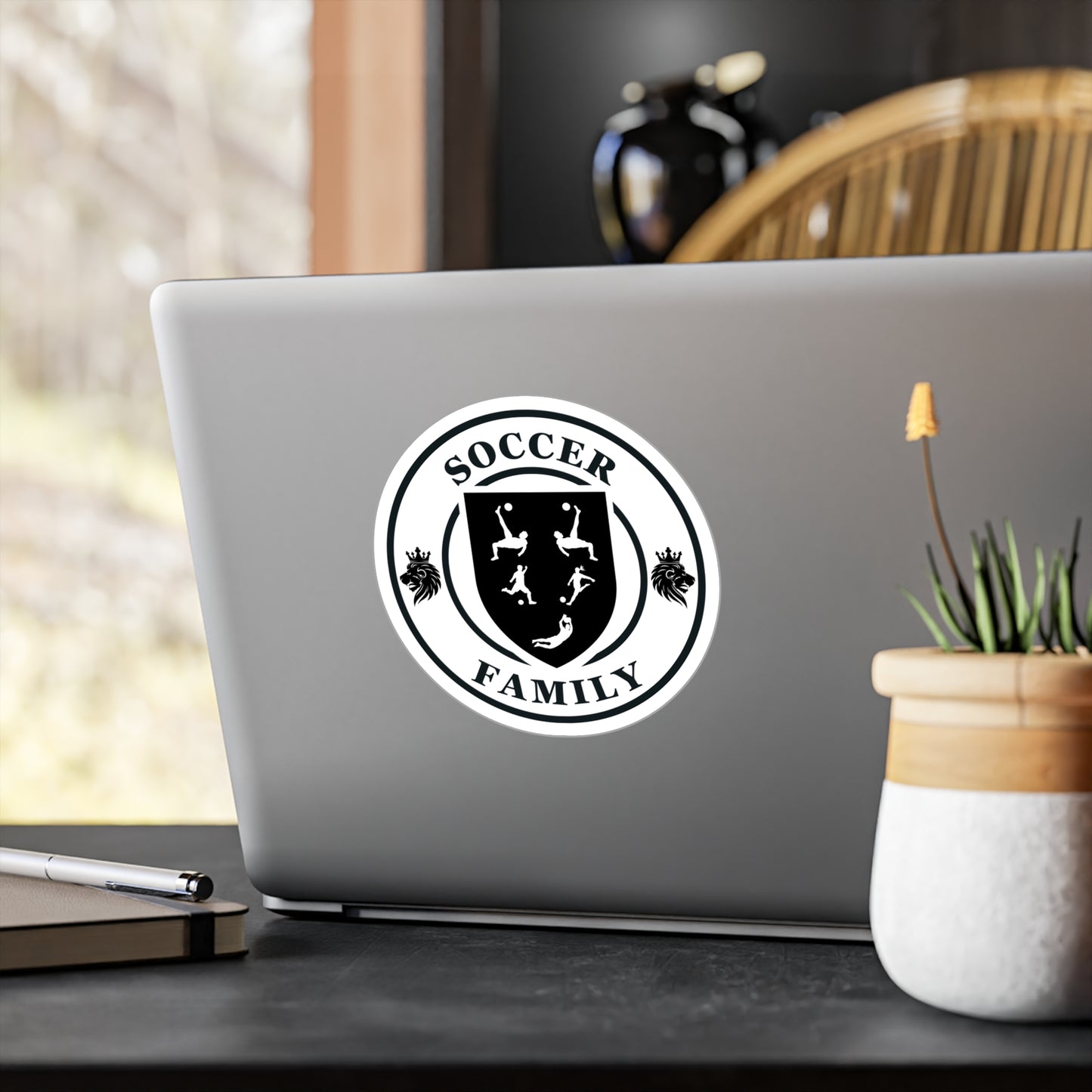 Kiss-Cut Vinyl Decals-Soccer