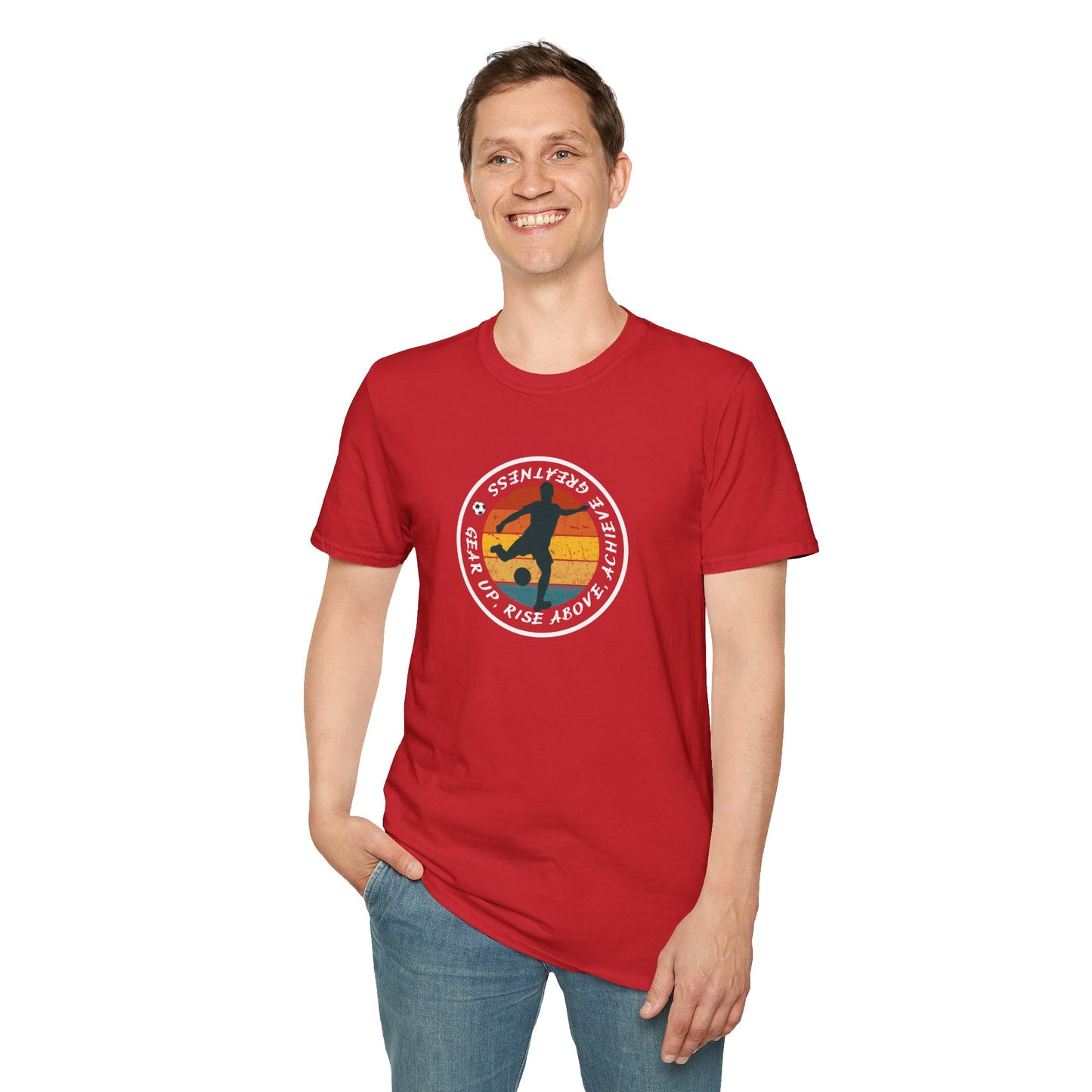 CUSTOM Unisex Softstyle T-Shirt - Soccer