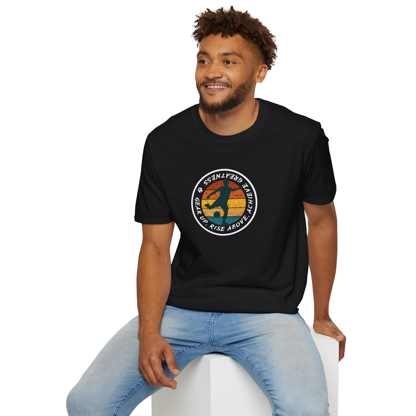 CUSTOM Unisex Softstyle T-Shirt - Soccer