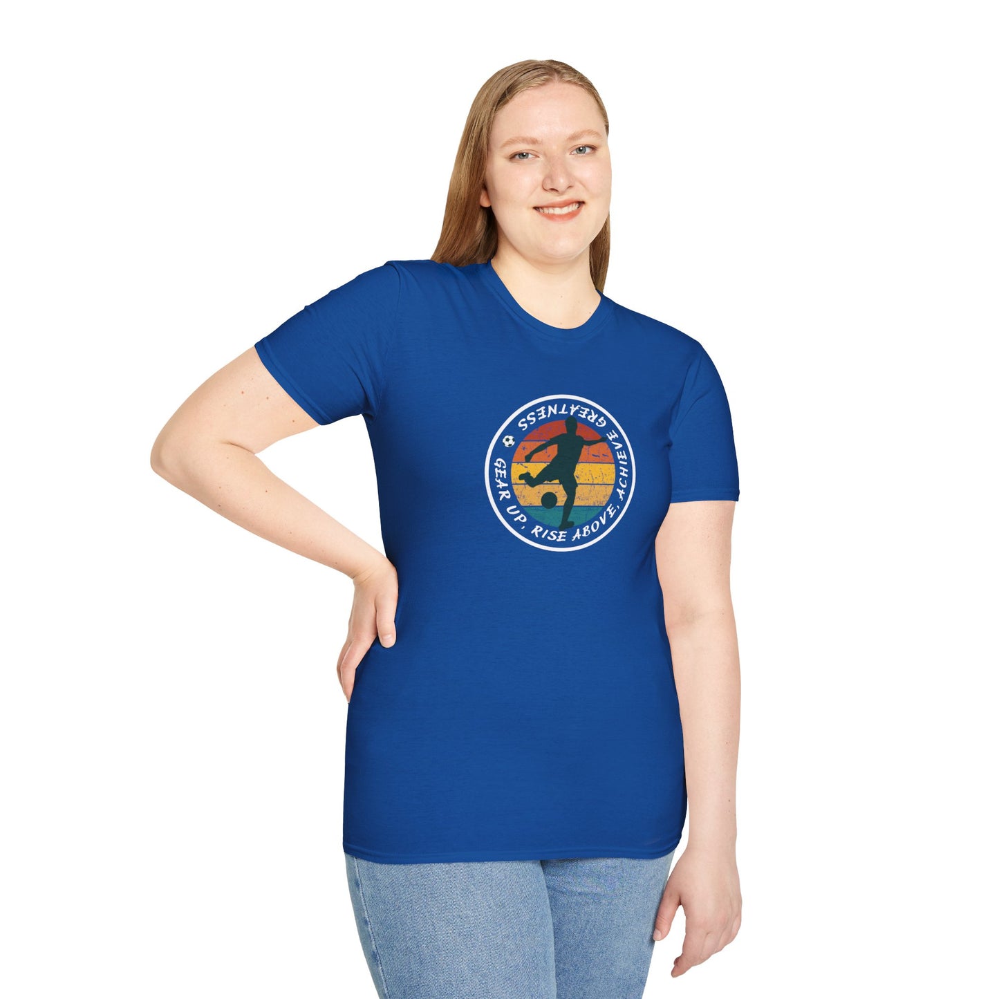 CUSTOM Unisex Softstyle T-Shirt - Soccer