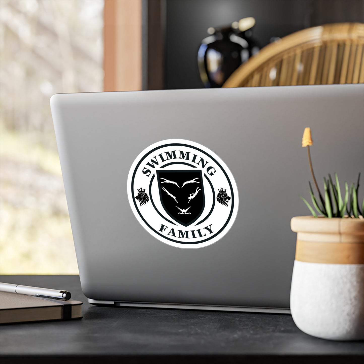 Kiss-Cut Vinyl Decals-Swim
