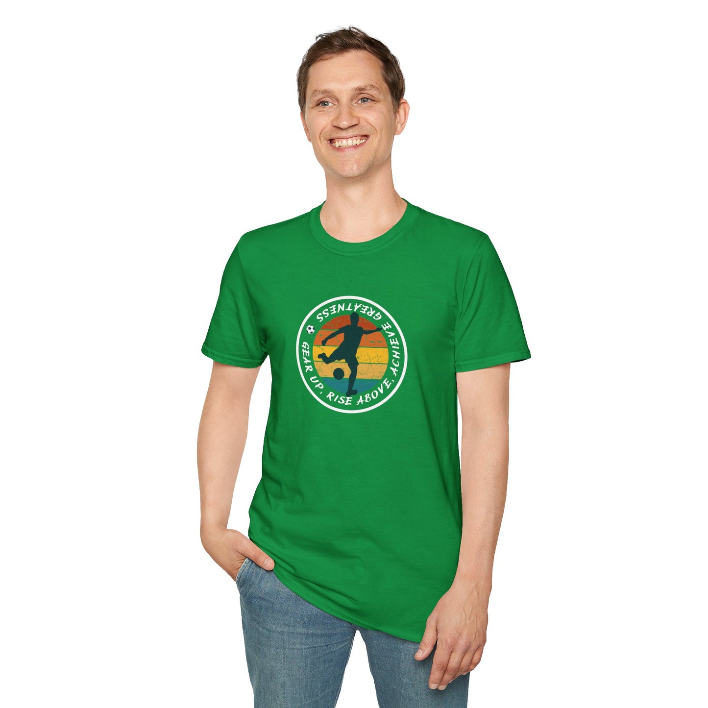 CUSTOM Unisex Softstyle T-Shirt - Soccer