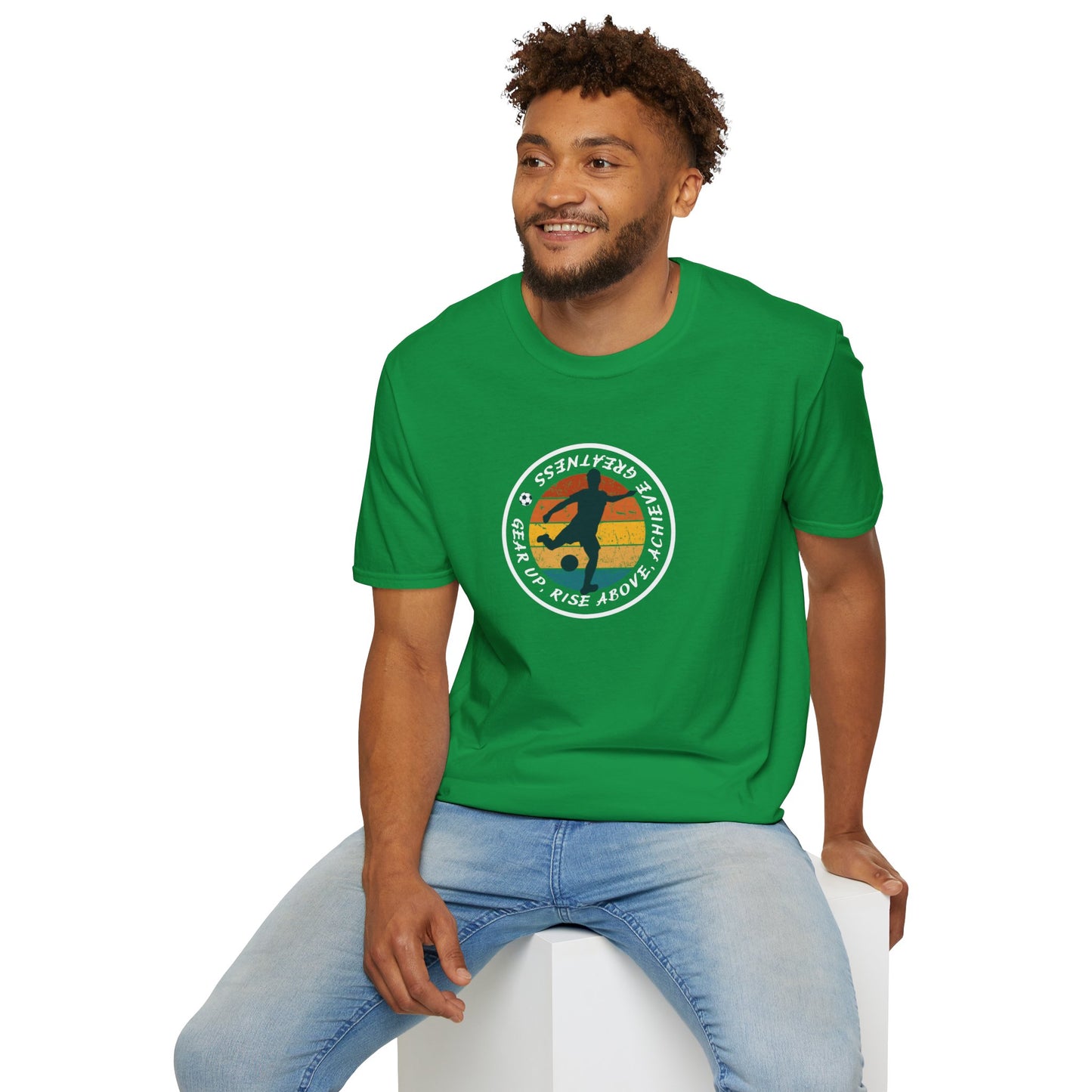 CUSTOM Unisex Softstyle T-Shirt - Soccer