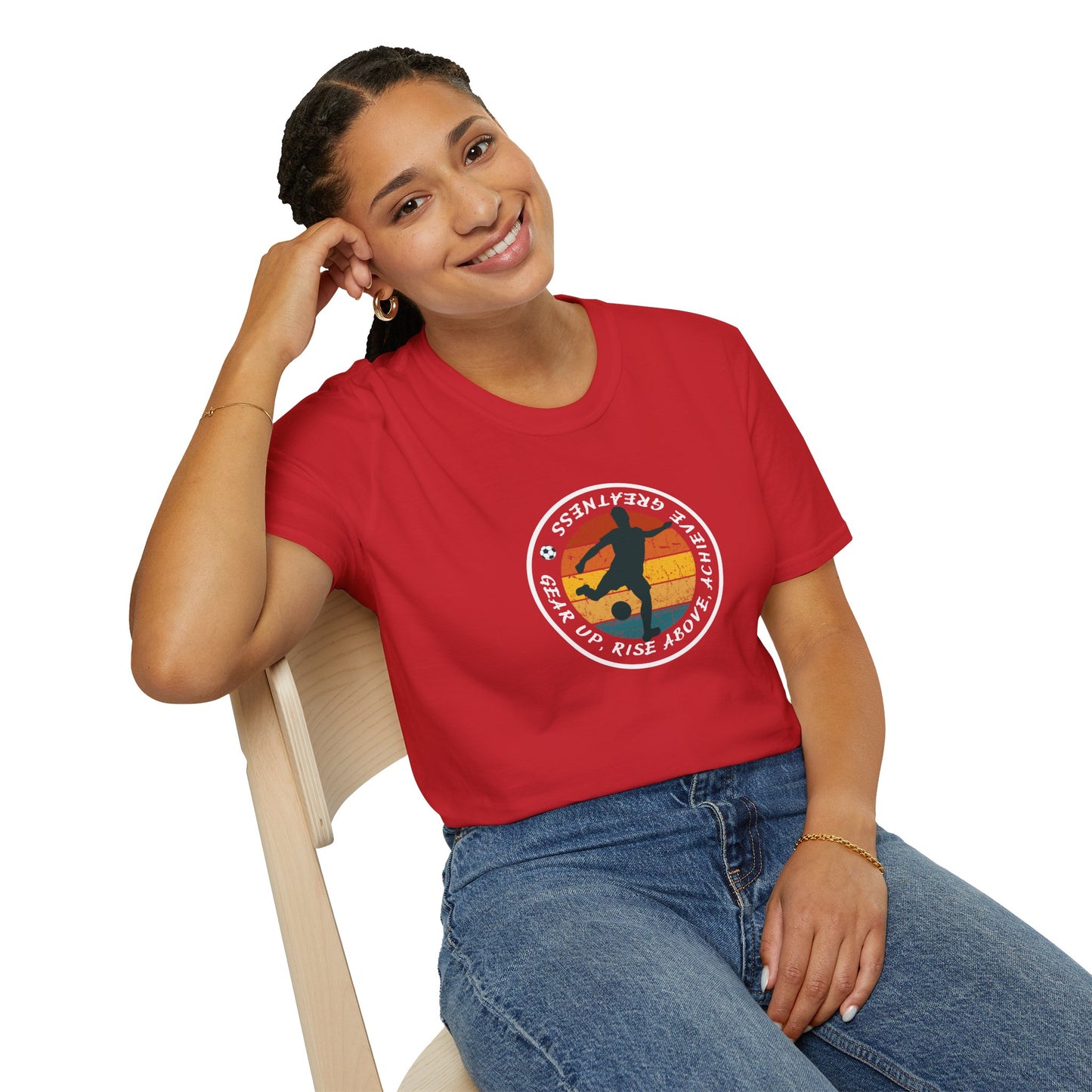 CUSTOM Unisex Softstyle T-Shirt - Soccer