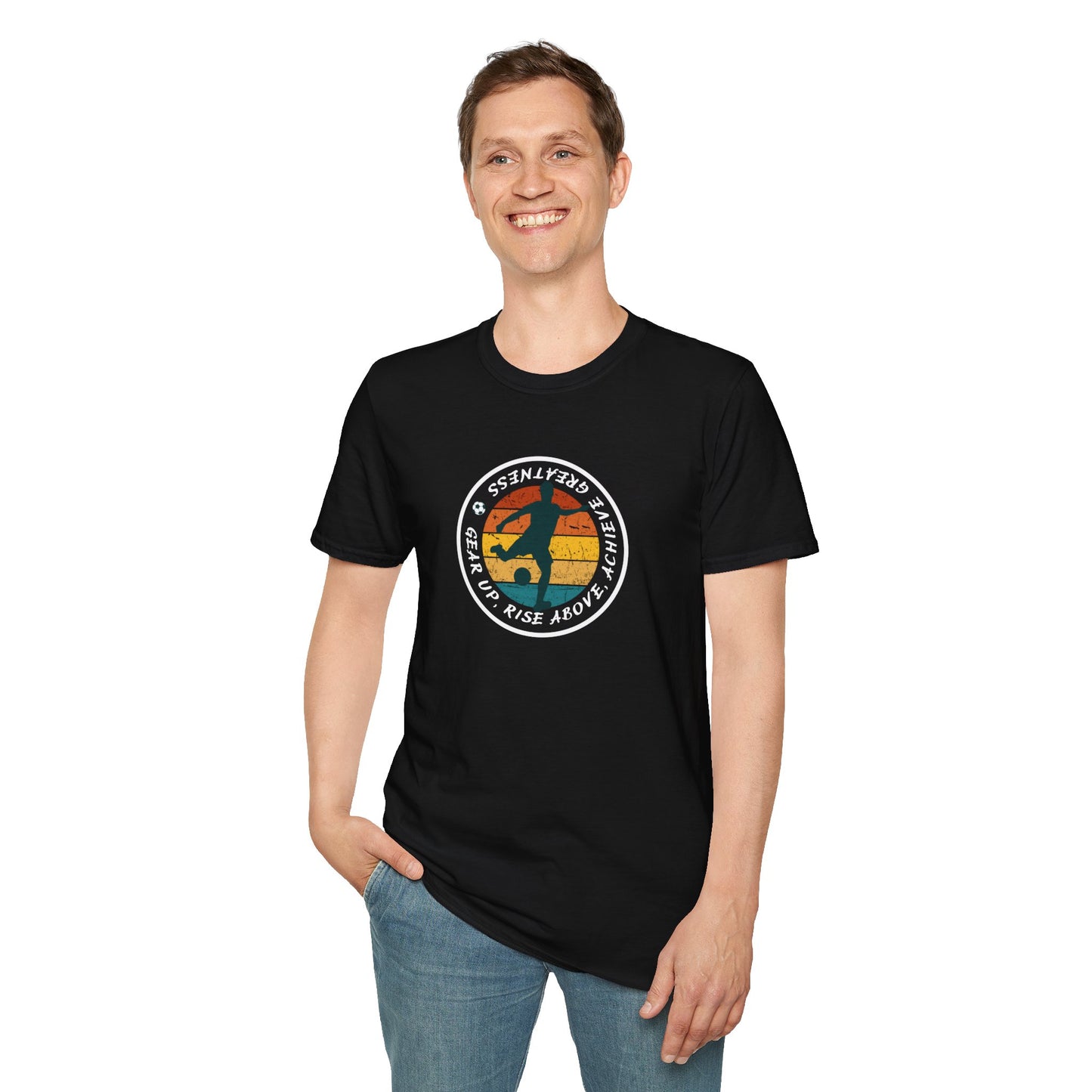 CUSTOM Unisex Softstyle T-Shirt - Soccer