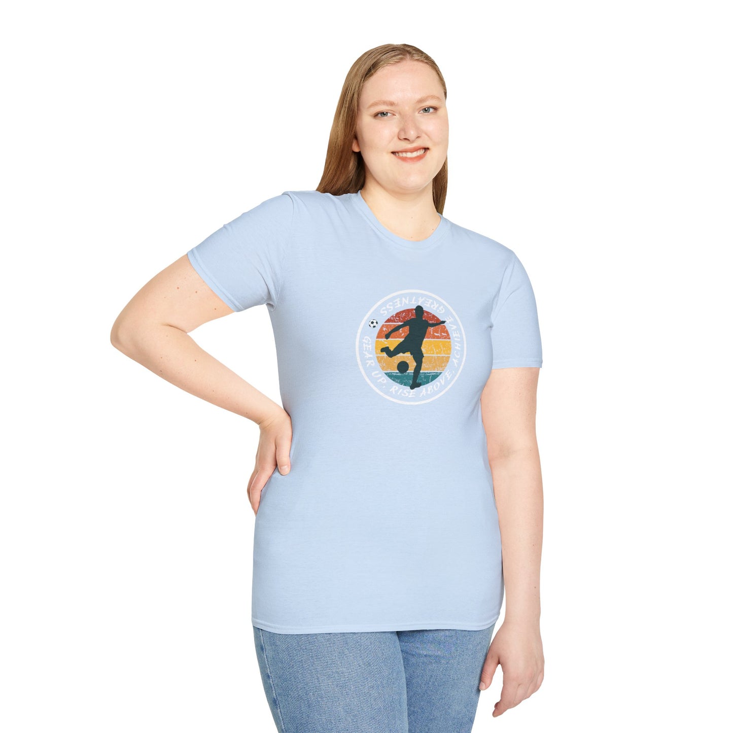 CUSTOM Unisex Softstyle T-Shirt - Soccer