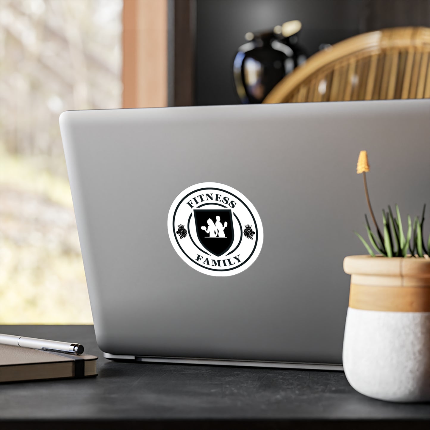 Kiss-Cut Vinyl Decals-Fitness