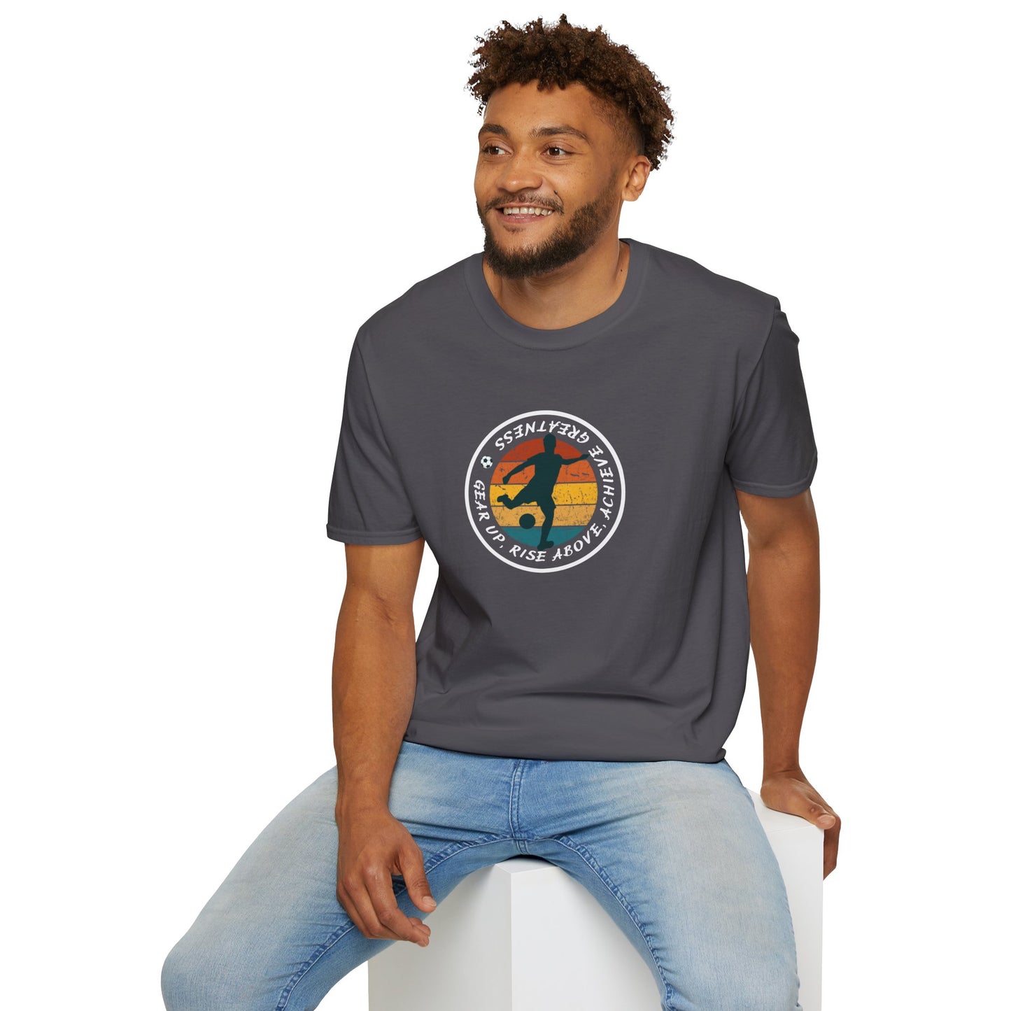 CUSTOM Unisex Softstyle T-Shirt - Soccer