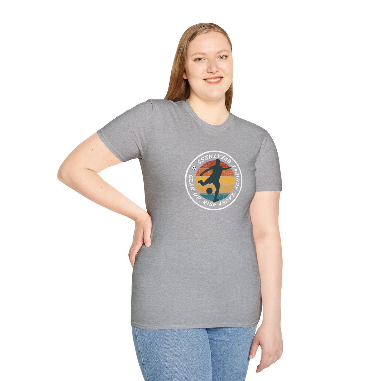 CUSTOM Unisex Softstyle T-Shirt - Soccer