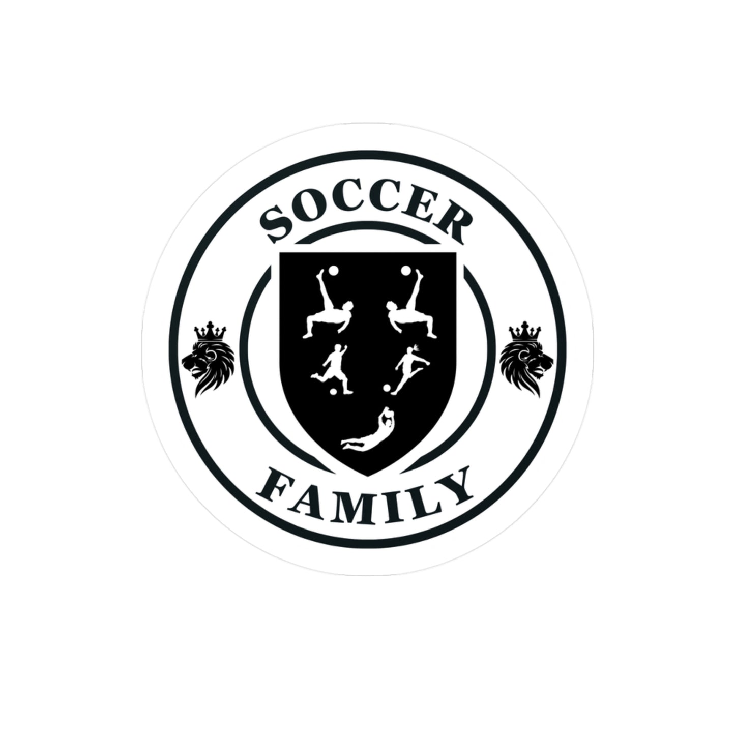 Kiss-Cut Vinyl Decals-Soccer