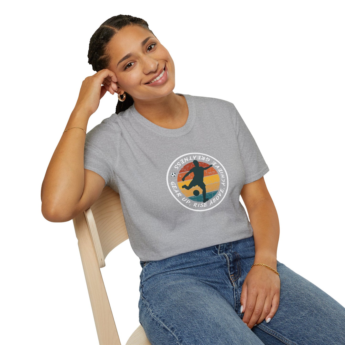 CUSTOM Unisex Softstyle T-Shirt - Soccer