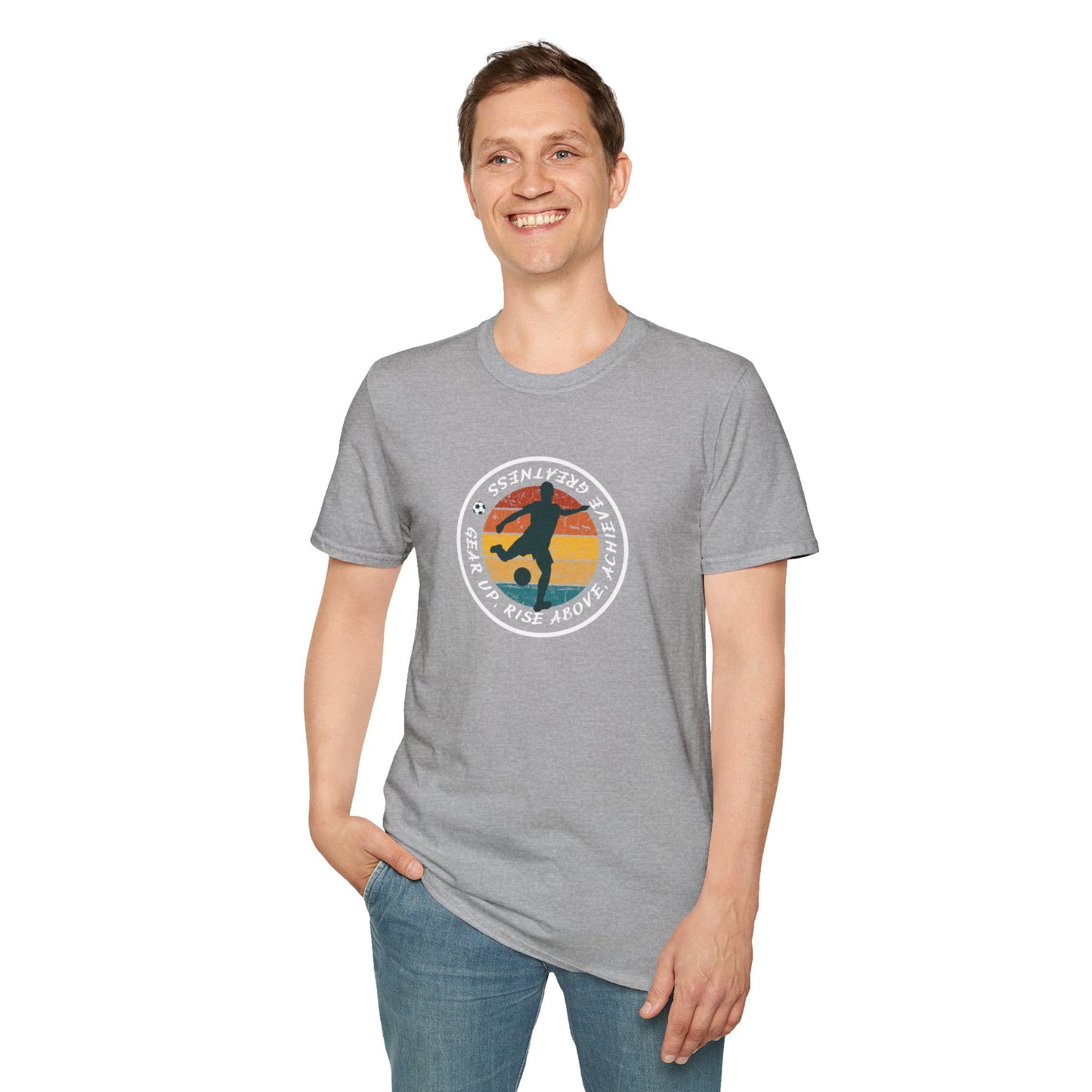 CUSTOM Unisex Softstyle T-Shirt - Soccer