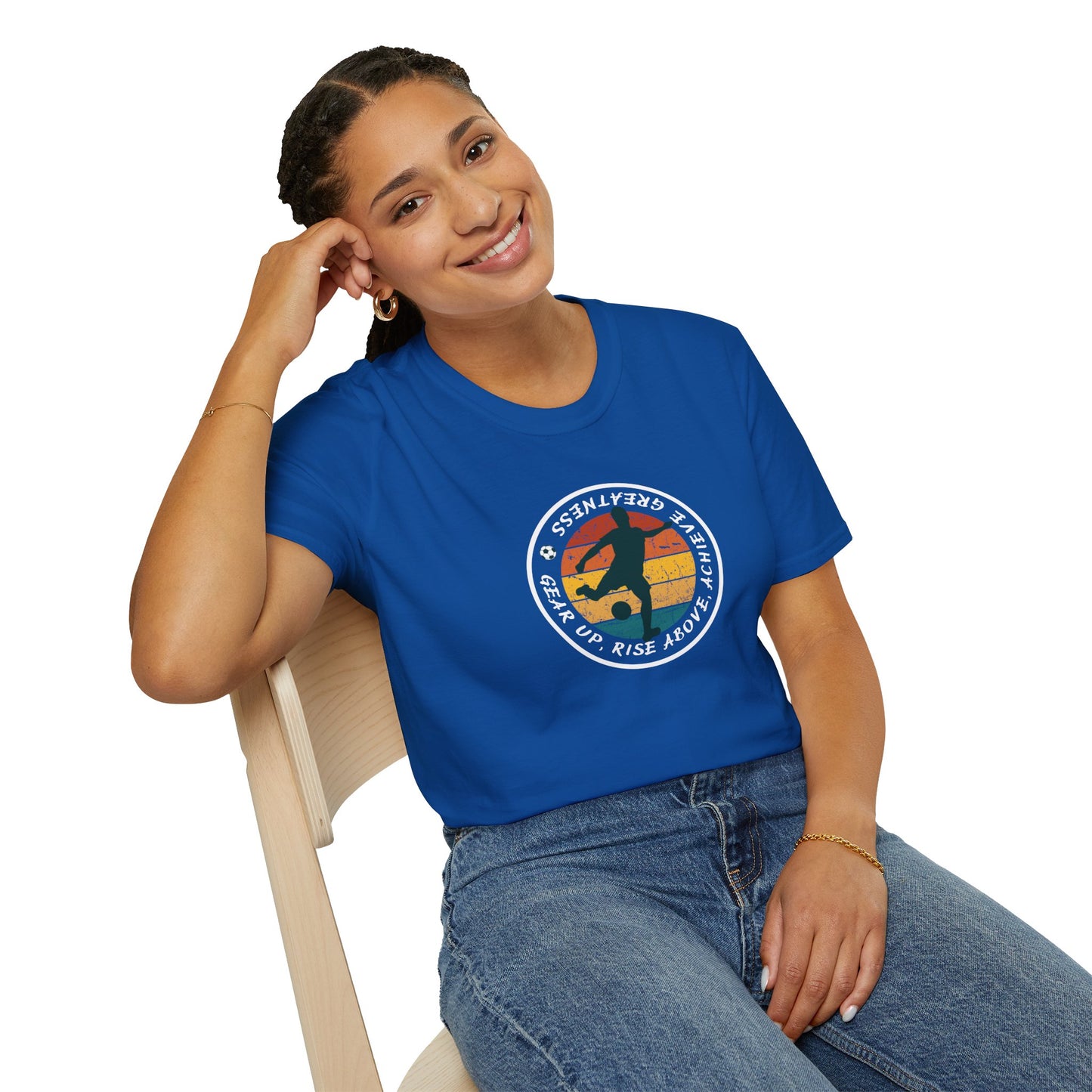 CUSTOM Unisex Softstyle T-Shirt - Soccer