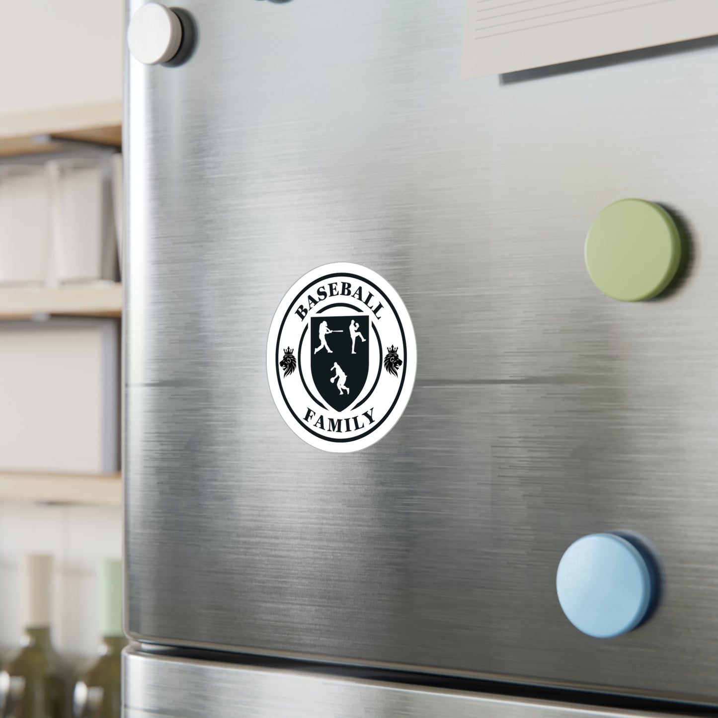 Kiss-Cut Vinyl Decals-Baseball