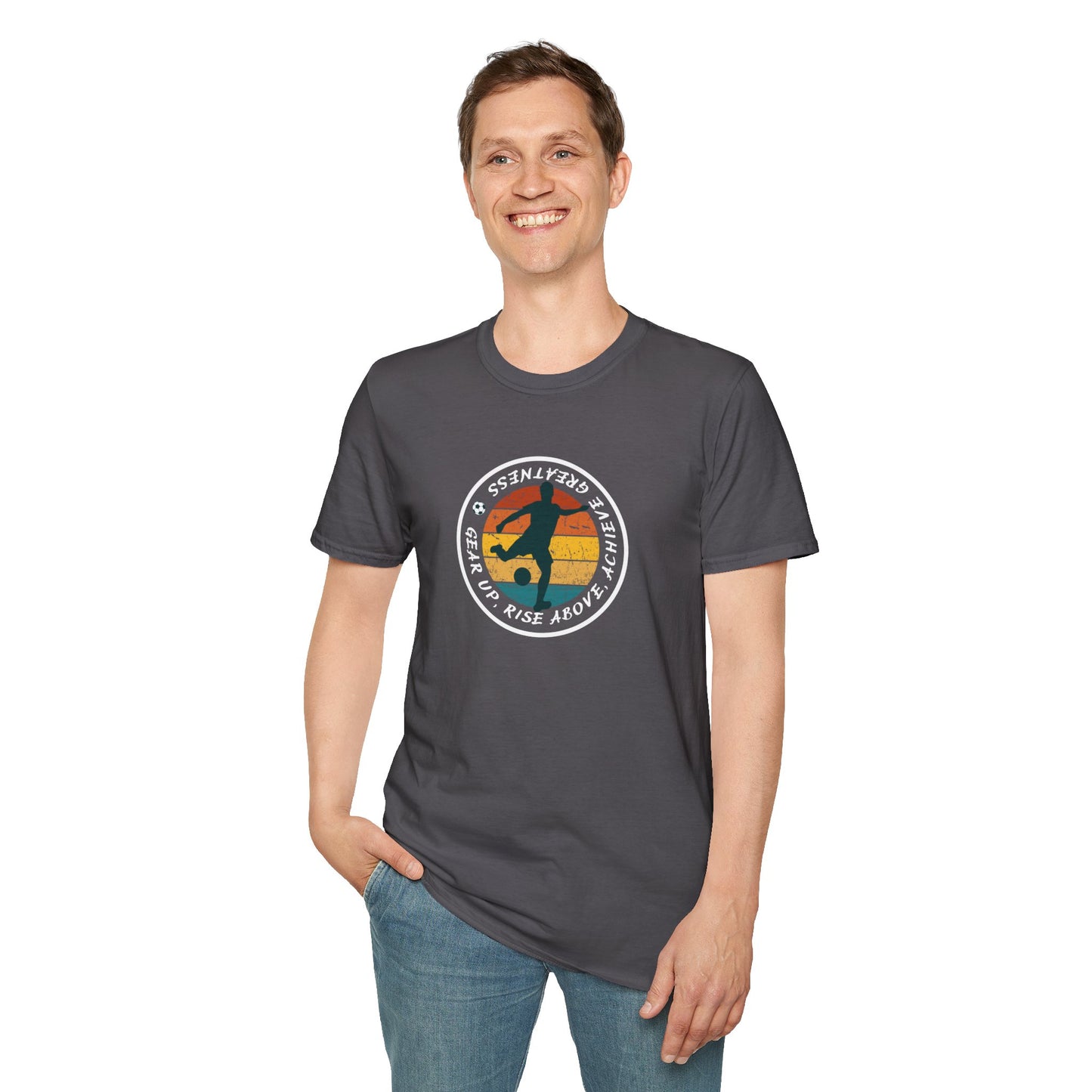 CUSTOM Unisex Softstyle T-Shirt - Soccer
