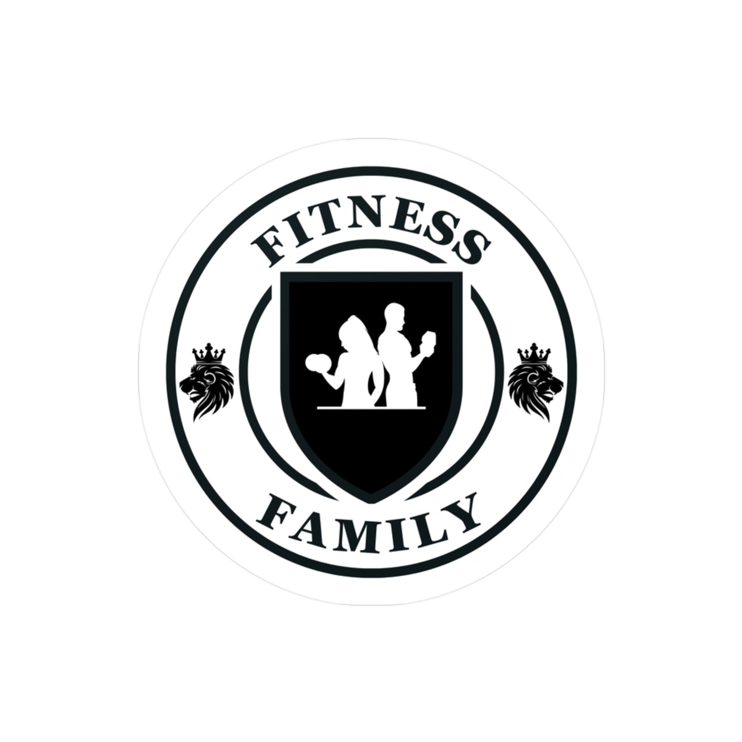 Kiss-Cut Vinyl Decals-Fitness