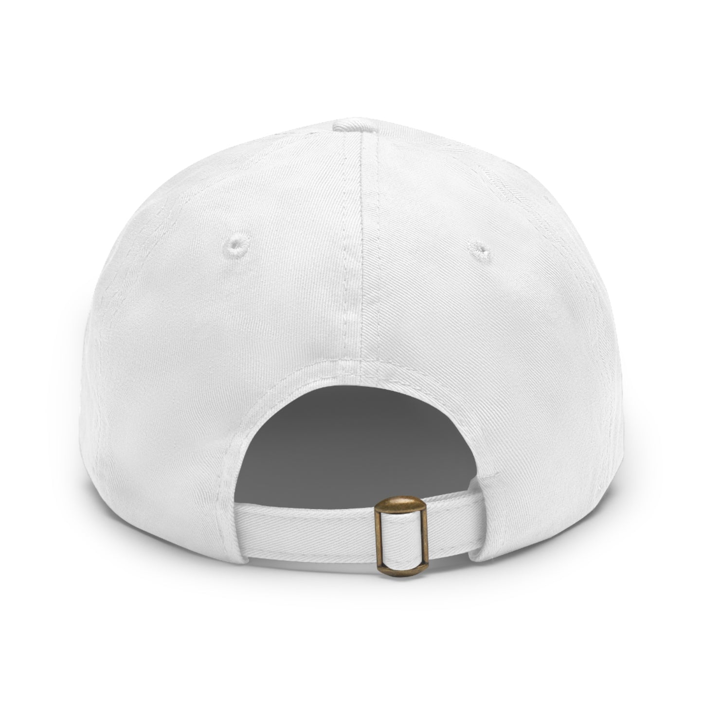 Hat with Leather Patch-Baseball