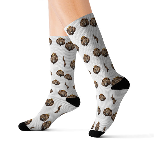 CUSTOM Unisex Sublimation Socks- Email us to Design Custom Socks Featuring your Favorite Player or Team