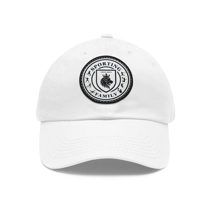 Hat with Leather Patch-Logo