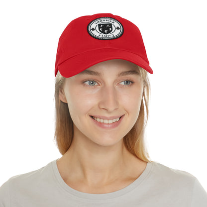 Hat with Leather Patch-Thrower