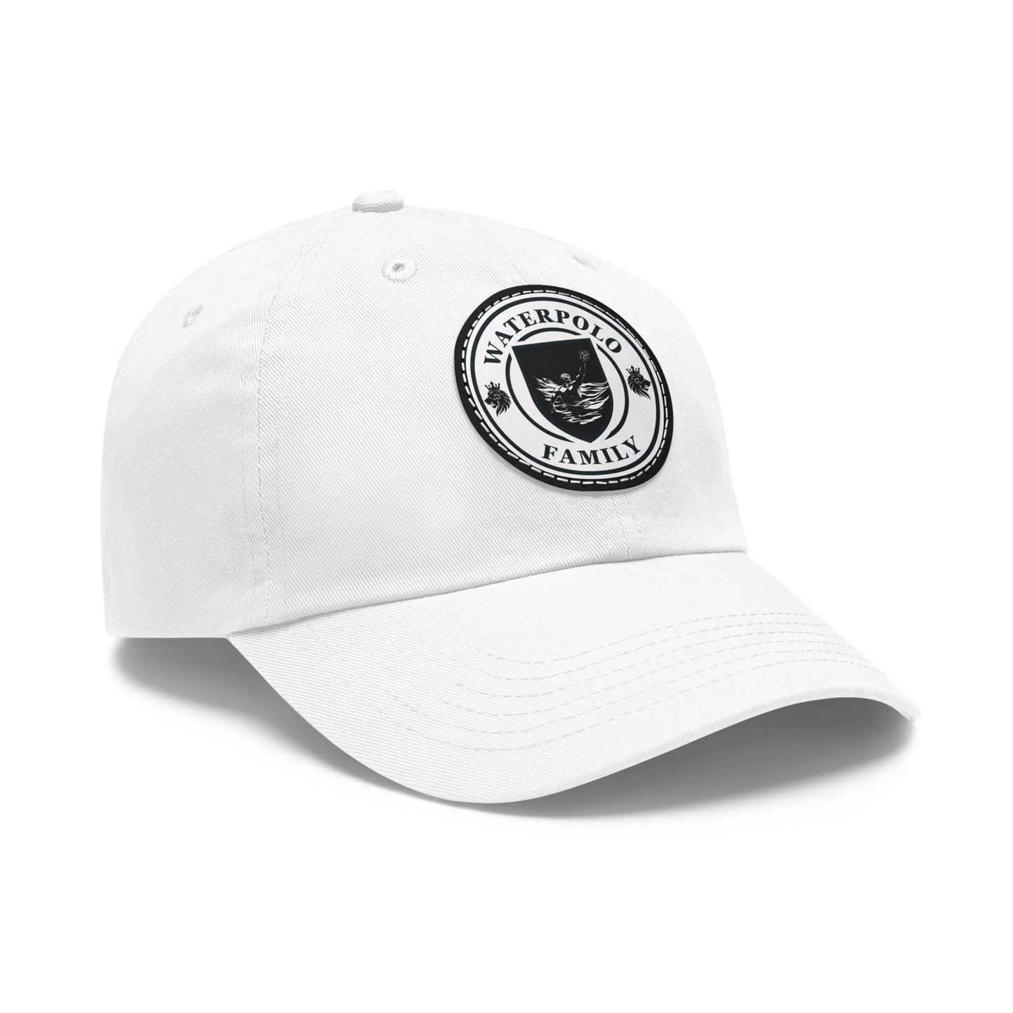 Hat with Leather Patch-Waterpolo