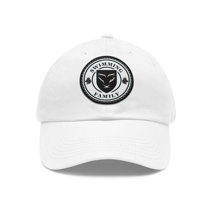 Hat with Leather Patch-Swim