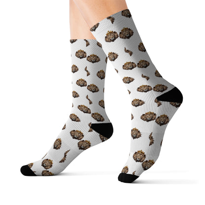 CUSTOM Unisex Sublimation Socks- Email us to Design Custom Socks Featuring your Favorite Player or Team